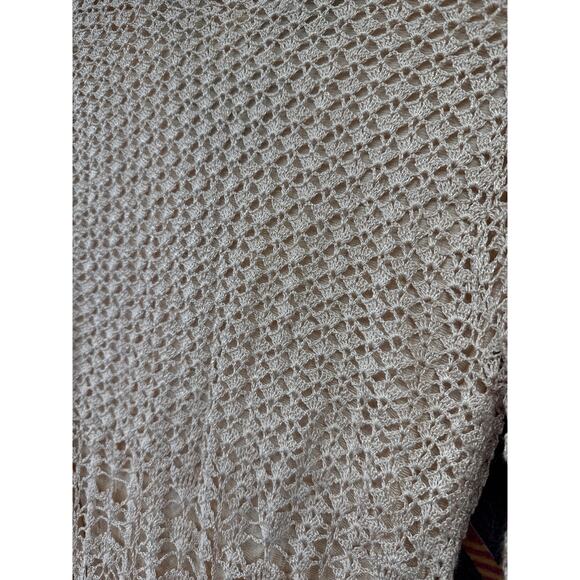 Spiegel Pink Crotchet Knit Skirt Set  Gilmore Girls Y2K 90s Girly Whimsy Small - Picture 8 of 11